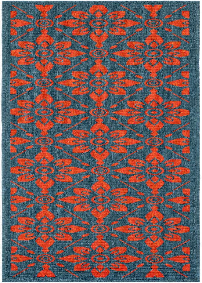 2' x 6' Easy-Clean Trellis Indoor / Outdoor Runner Rug