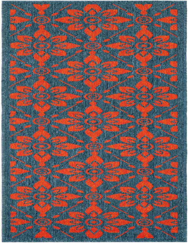 2' x 6' Easy-Clean Trellis Indoor / Outdoor Runner Rug