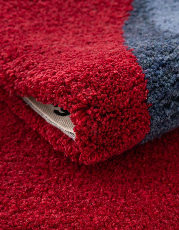 8' x 8' Handtufted Wool Square Rug