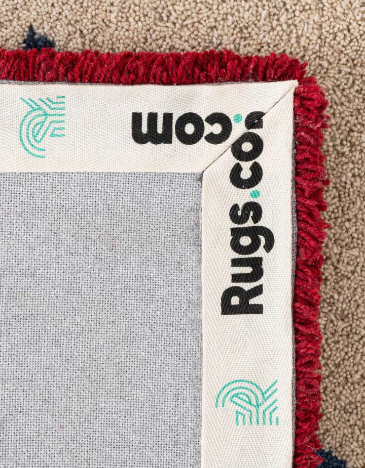 8' x 8' Handtufted Wool Square Rug