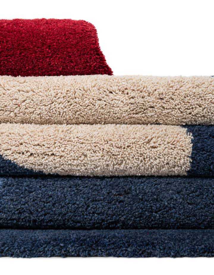 8' x 8' Handtufted Wool Square Rug