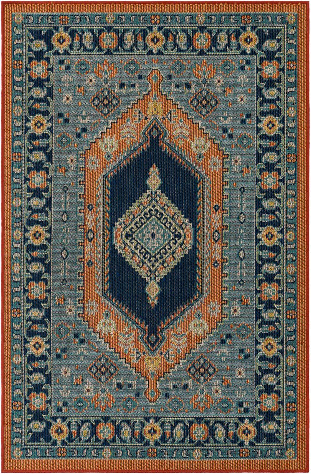 Detail image of 4' x 6' Easy-Clean Baja Indoor / Outdoor Rug