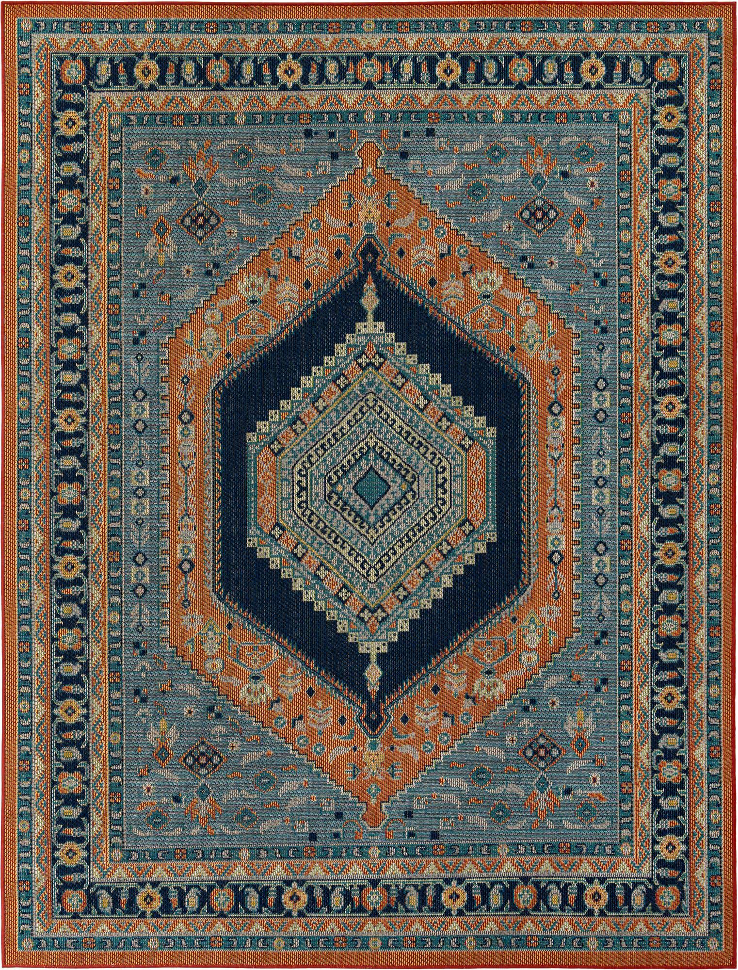 7' 10 x 10' Easy-Clean Baja Indoor / Outdoor Rug