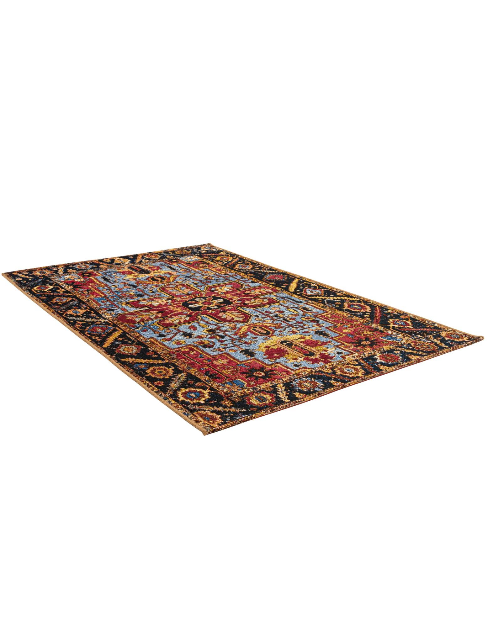 3' 3 x 5' 3 Easy-Clean Traditional Indoor / Outdoor Rug