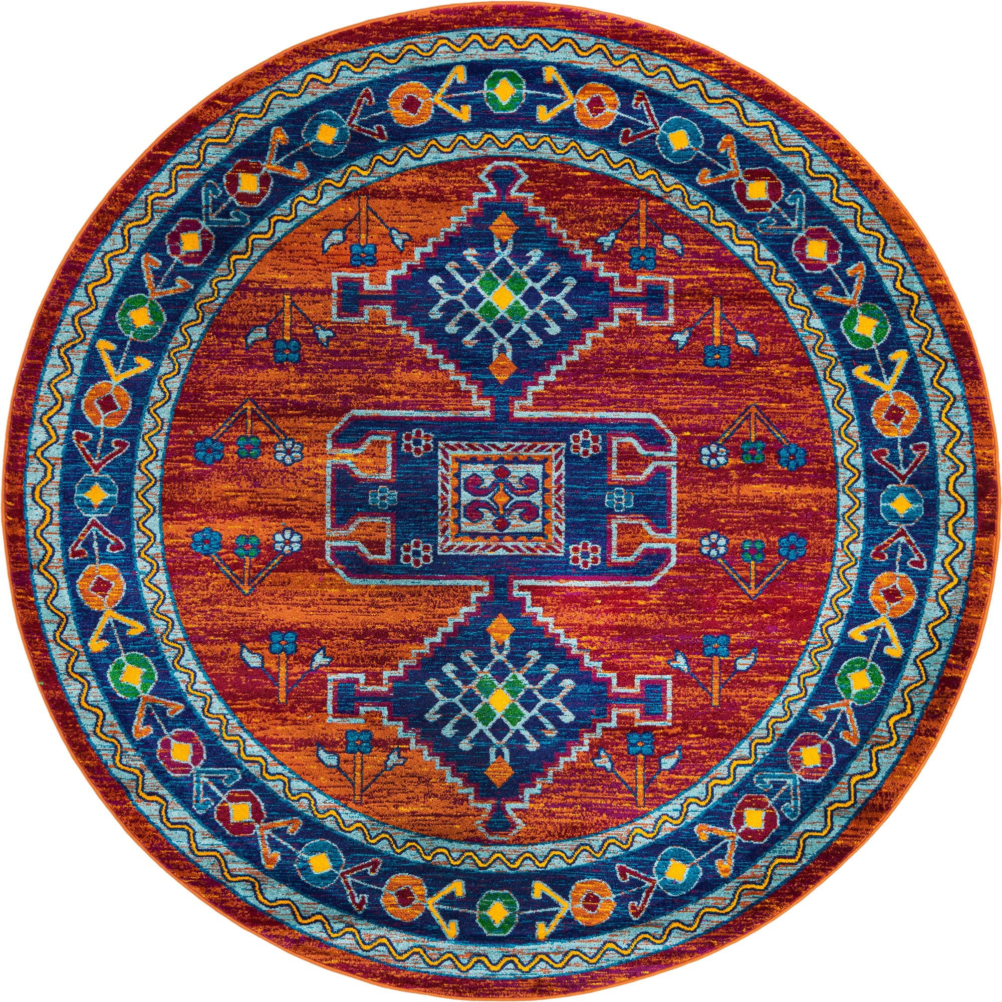 7' 10 x 7' 10 Calypso Round Rug