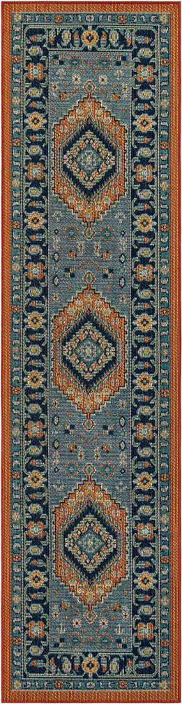 2' 7 x 10' Easy-Clean Baja Indoor / Outdoor Runner Rug