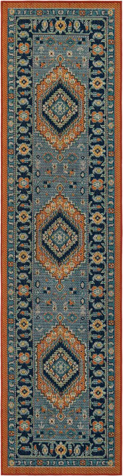 Detail image of 2' 7 x 10' Easy-Clean Baja Indoor / Outdoor Runner Rug