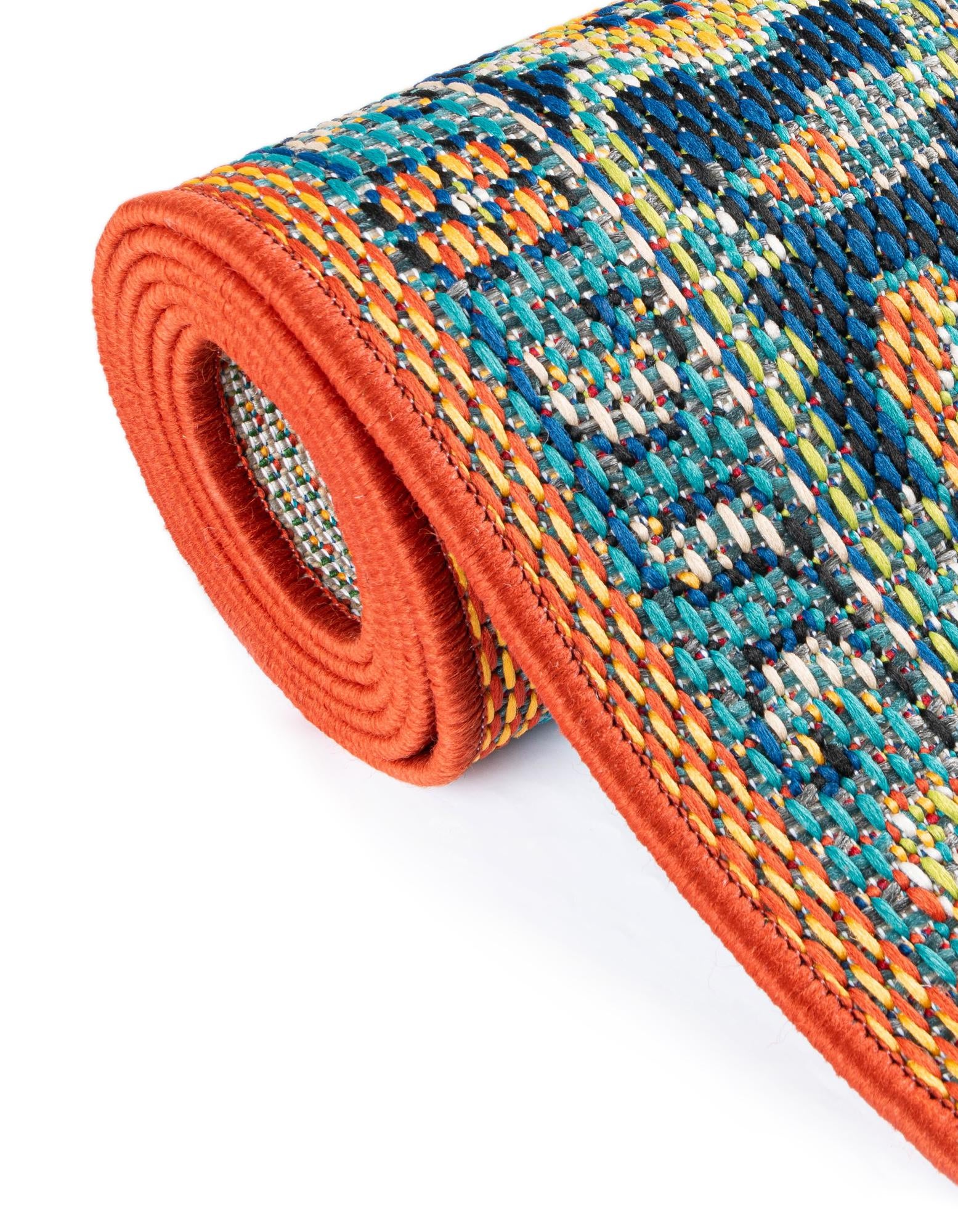 2' 7 x 10' Easy-Clean Baja Indoor / Outdoor Runner Rug