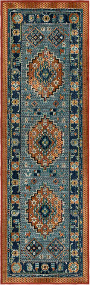 Detail image of 2' x 6' Easy-Clean Baja Indoor / Outdoor Runner Rug