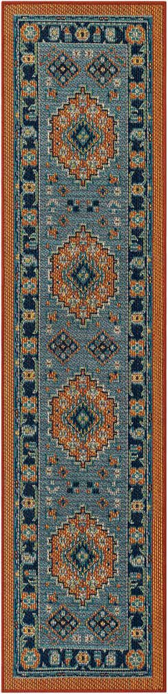 2' x 8' Easy-Clean Baja Indoor / Outdoor Runner Rug