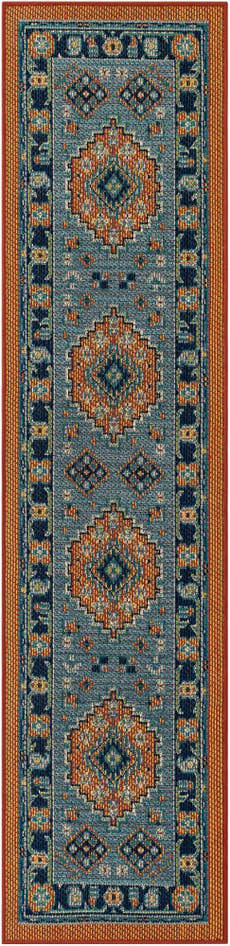 Detail image of 2' x 8' Easy-Clean Baja Indoor / Outdoor Runner Rug