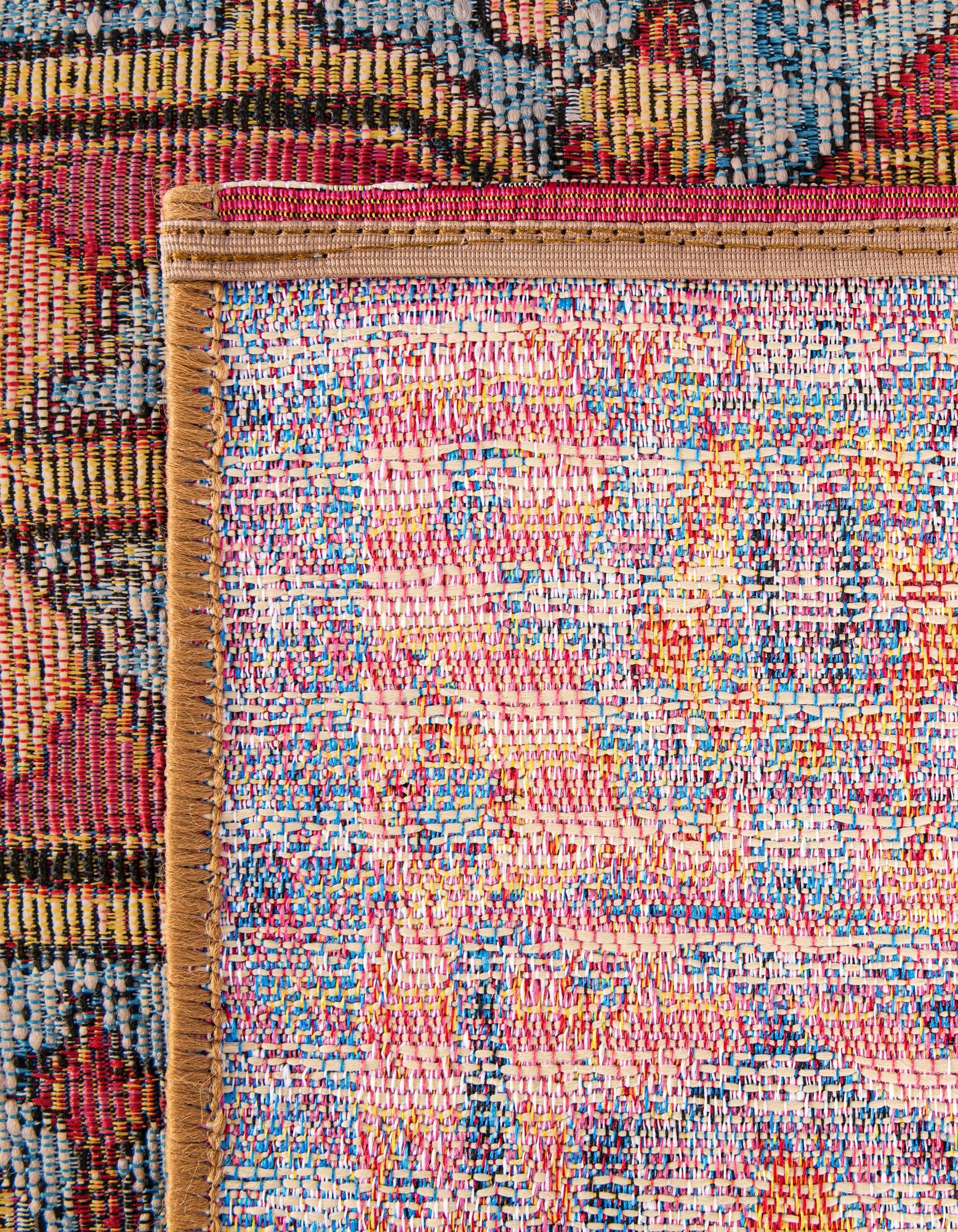10' x 10' Easy-Clean Traditional Indoor / Outdoor Square Rug