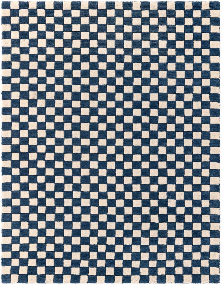 Detail image of 4' 1 x 6' 1 Hand Tufted Wool Rug