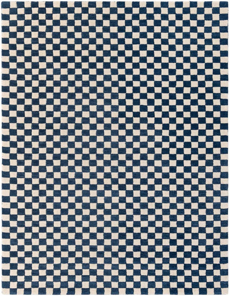 Detail image of 5' 1 x 8' Hand Tufted Wool Rug
