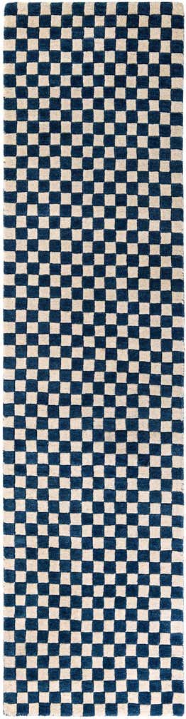 2' 7 x 10' Hand Tufted Wool Runner Rug