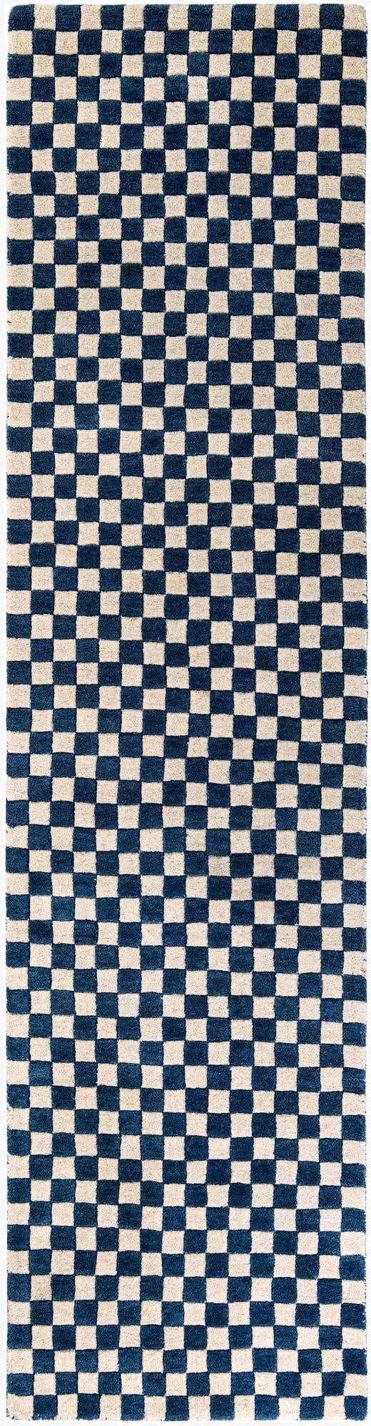 2' 7 x 10' Hand Tufted Wool Runner Rug