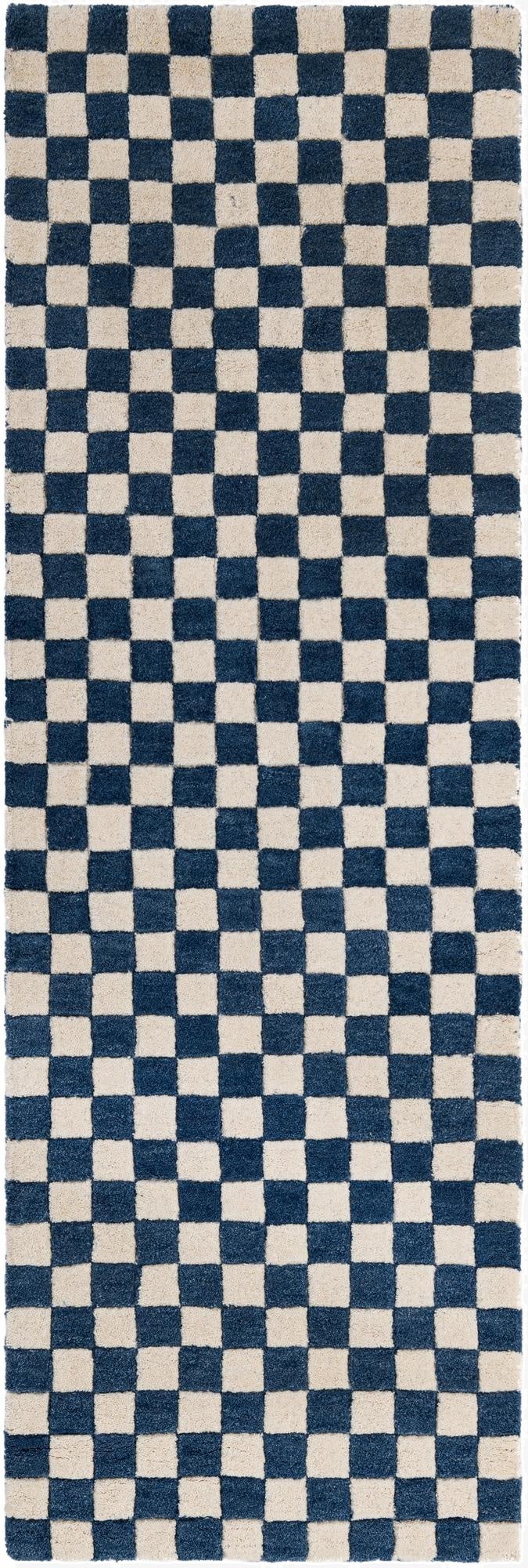 2' x 6' 1 Hand Tufted Wool Runner Rug