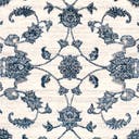 Rug Blue and White Swatch link