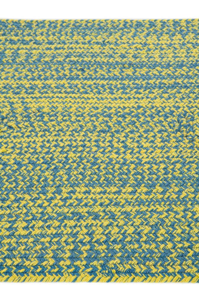 2' x 3' Hand Braided Chindi Cotton Rug