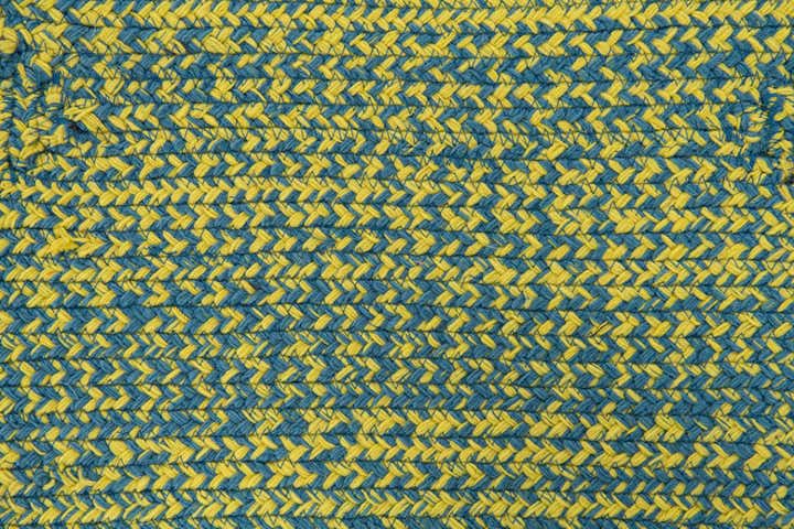 2' x 3' Hand Braided Chindi Cotton Rug