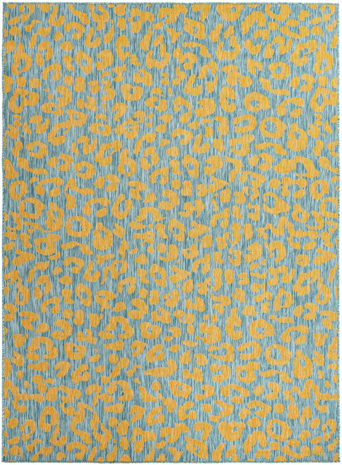 Detail image of 7' 10 x 11' Easy-Clean Safari Indoor / Outdoor Rug