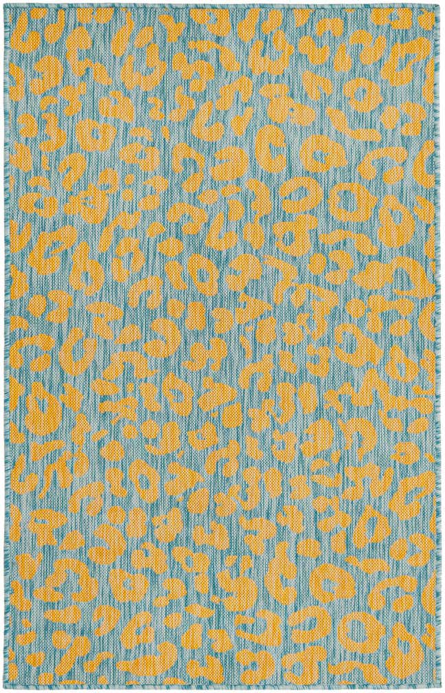 3' x 5' 3 Easy-Clean Safari Indoor / Outdoor Rug