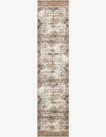 Blue Beige Eliza Runner Rug
