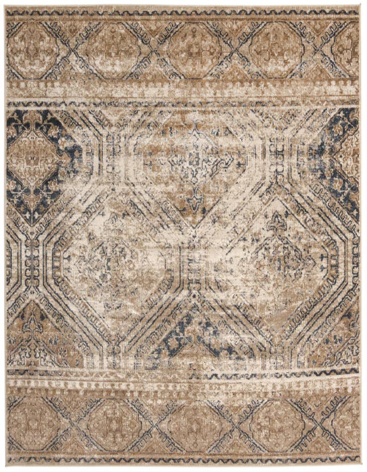 Detail image of 7' x 7' Villa Square Rug