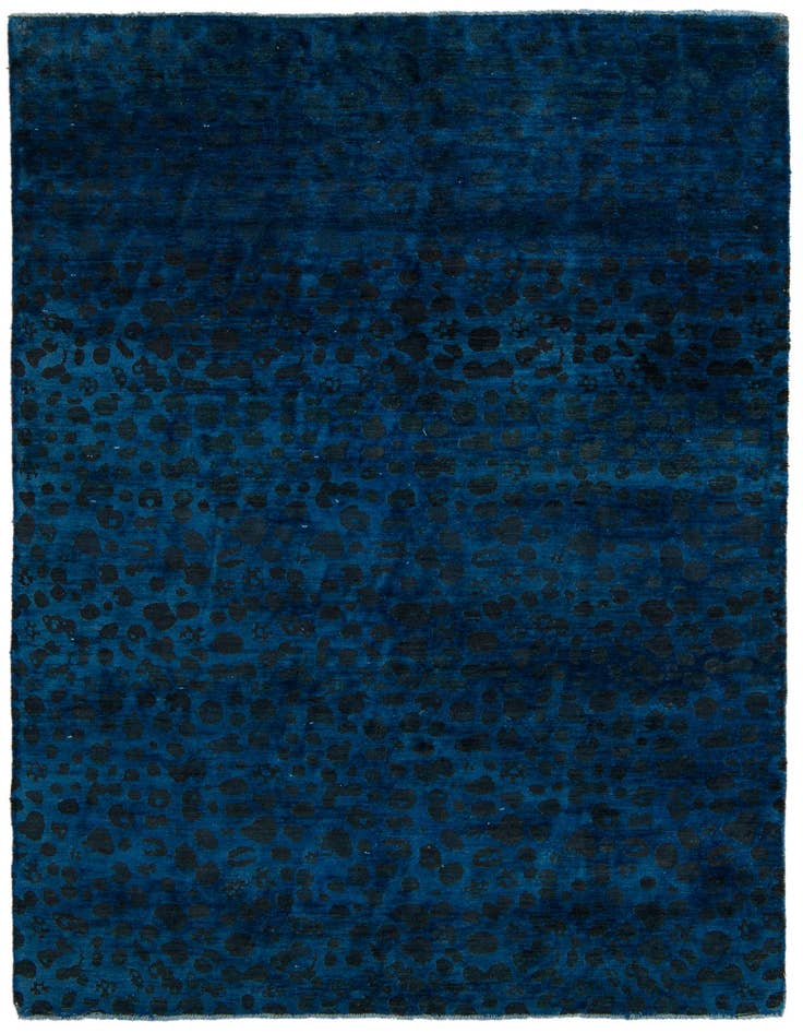 Detail image of 6' 3 x 9' 9 Hand Knotted Darya Wool Rug