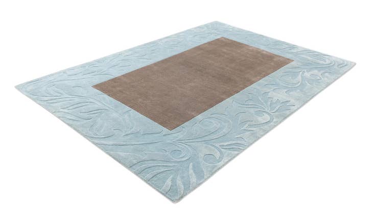 Detail image of 6' 9 x 9' 11 Hand Knotted Darya Wool Rug