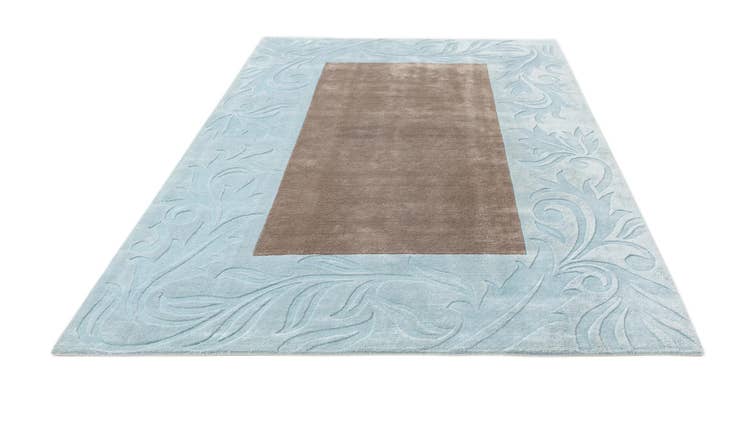 Detail image of 6' 9 x 9' 11 Hand Knotted Darya Wool Rug