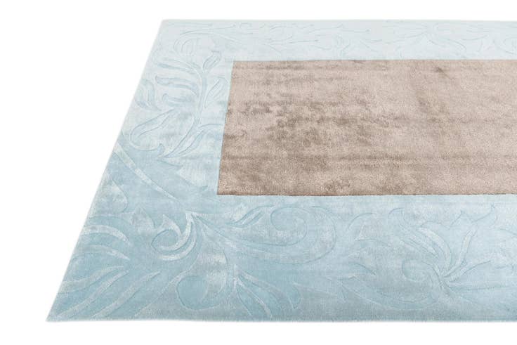 Detail image of 6' 9 x 9' 11 Hand Knotted Darya Wool Rug