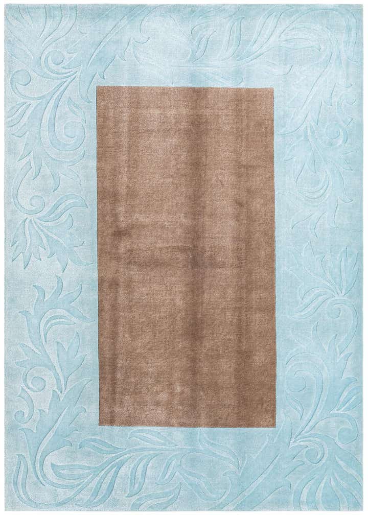 6' 9 x 9' 11 Hand Knotted Darya Wool Rug