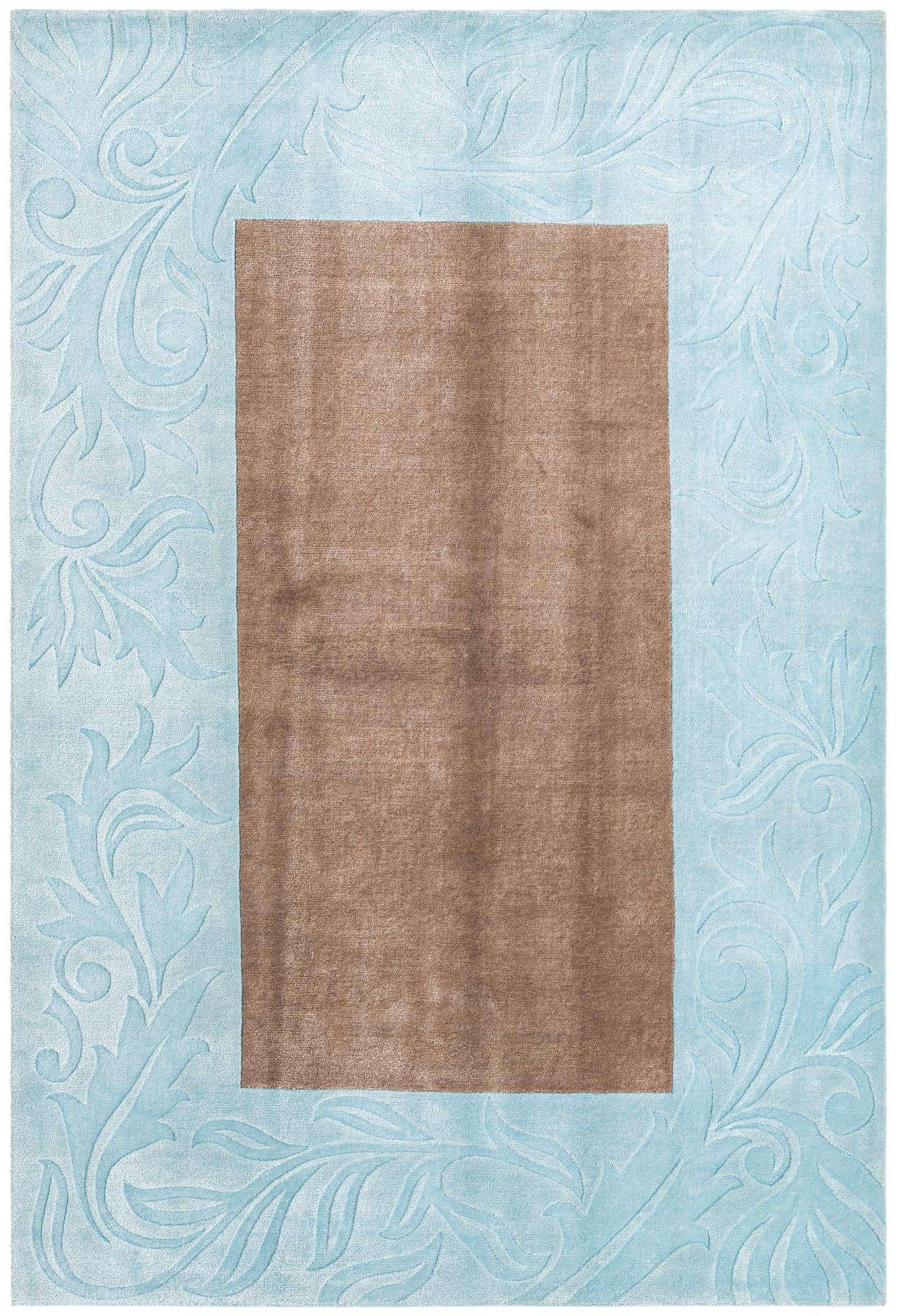 6' 9 x 9' 11 Hand Knotted Darya Wool Rug