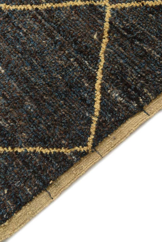 5' x 8' 2 Hand Knotted Moroccan Wool Rug