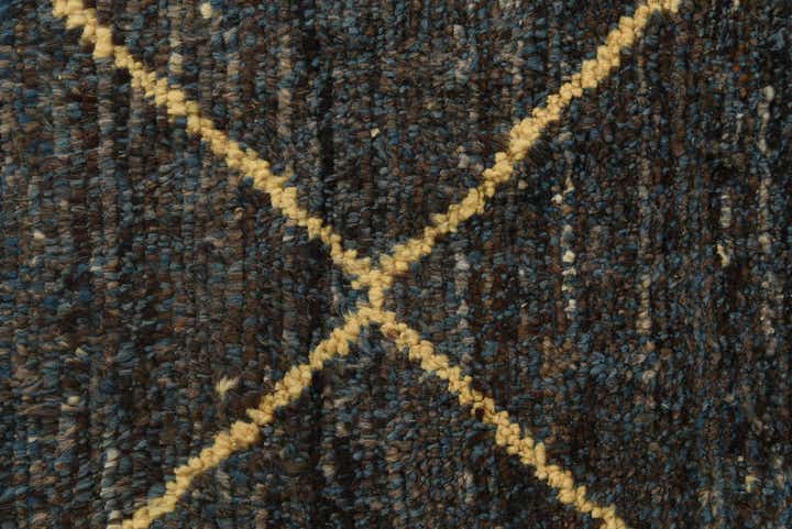 5' x 8' 2 Hand Knotted Moroccan Wool Rug