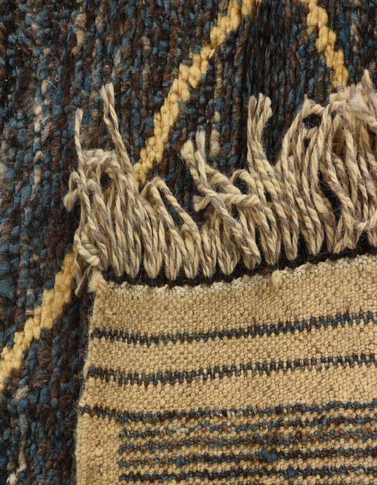 Detail image of 5' x 8' 2  Hand Knotted Moroccan Wool Rug