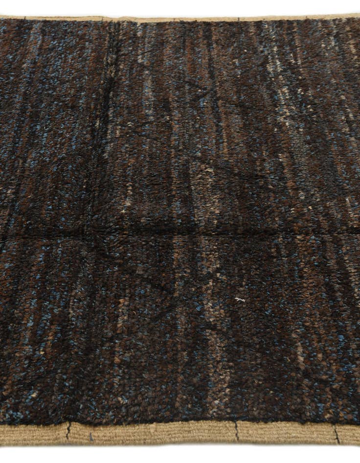 Detail image of 5' 5 x 8' 2  Hand Knotted Moroccan Wool Rug