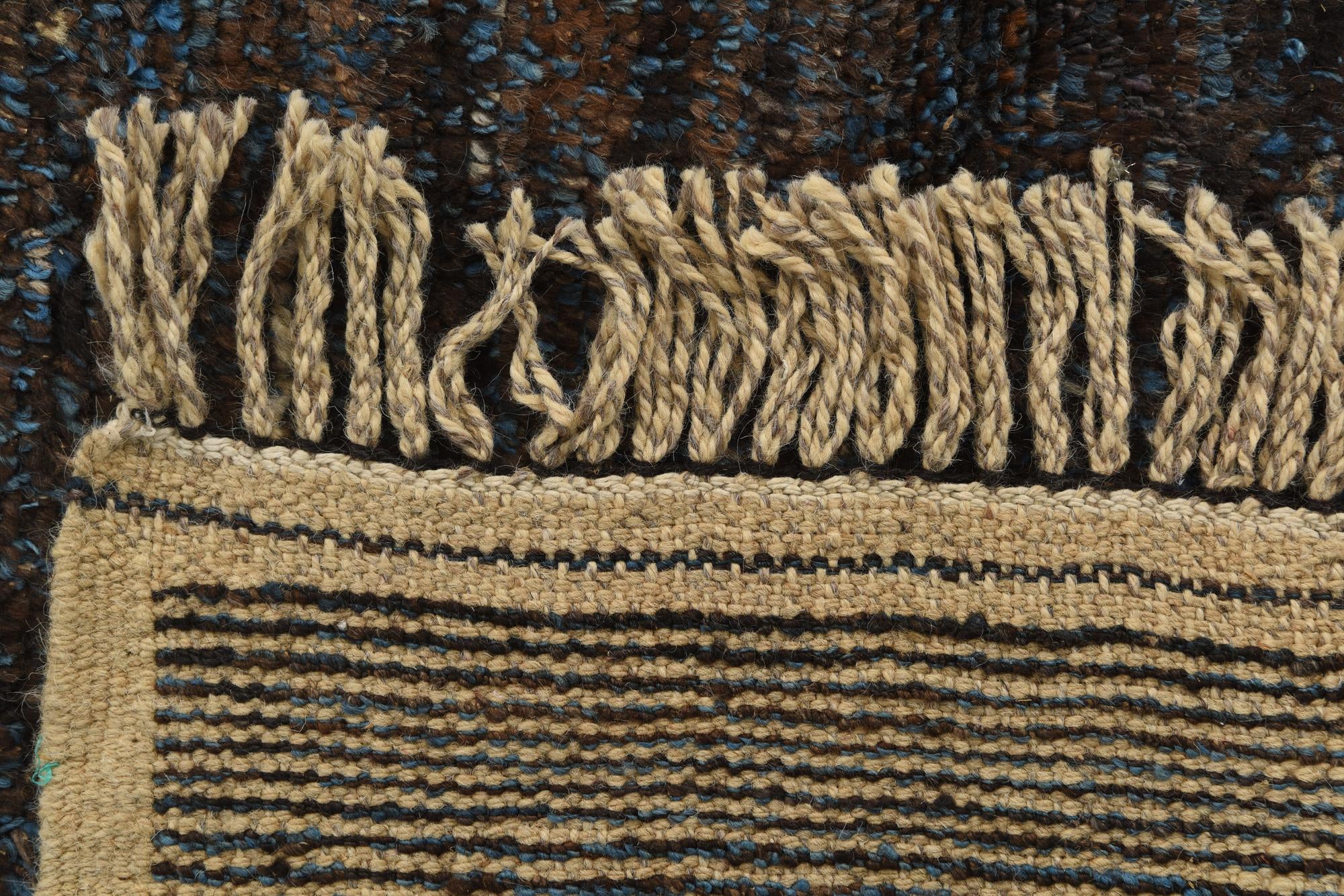 5' 5 x 8' 2 Hand Knotted Moroccan Wool Rug