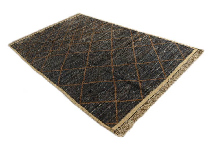 Detail image of 6' x 9' 4 Hand Knotted Moroccan Wool Rug