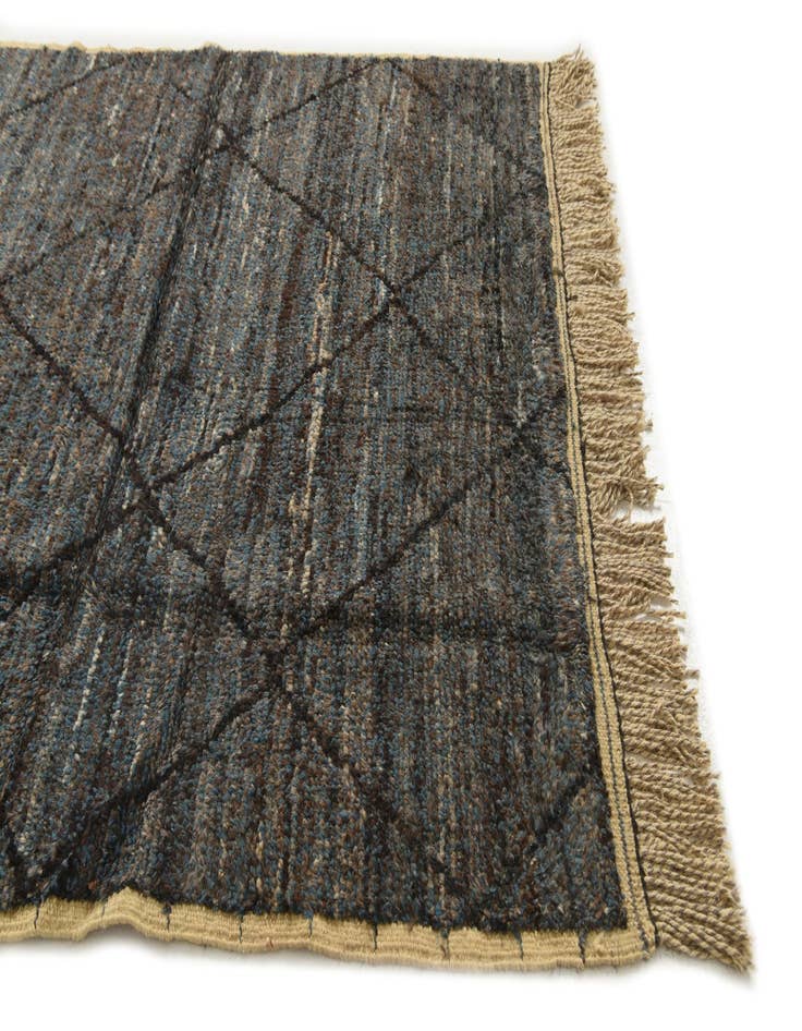 Detail image of 5' x 8' 5  Hand Knotted Moroccan Wool Rug