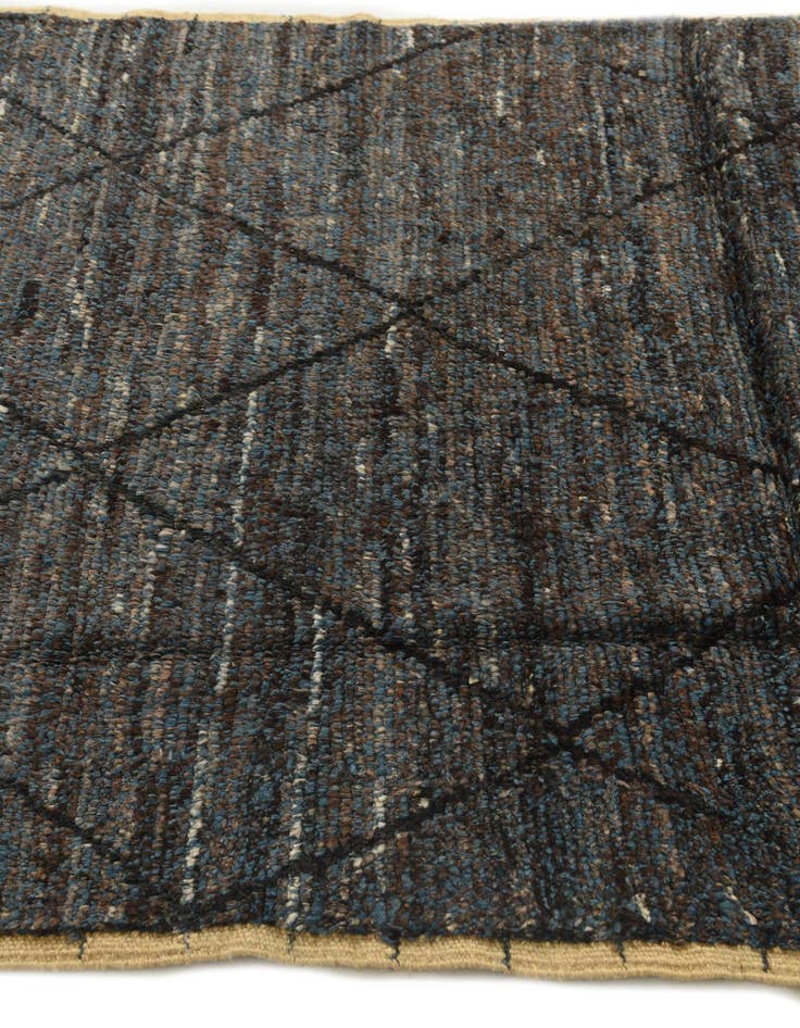 Detail image of 5' x 8' 5  Hand Knotted Moroccan Wool Rug