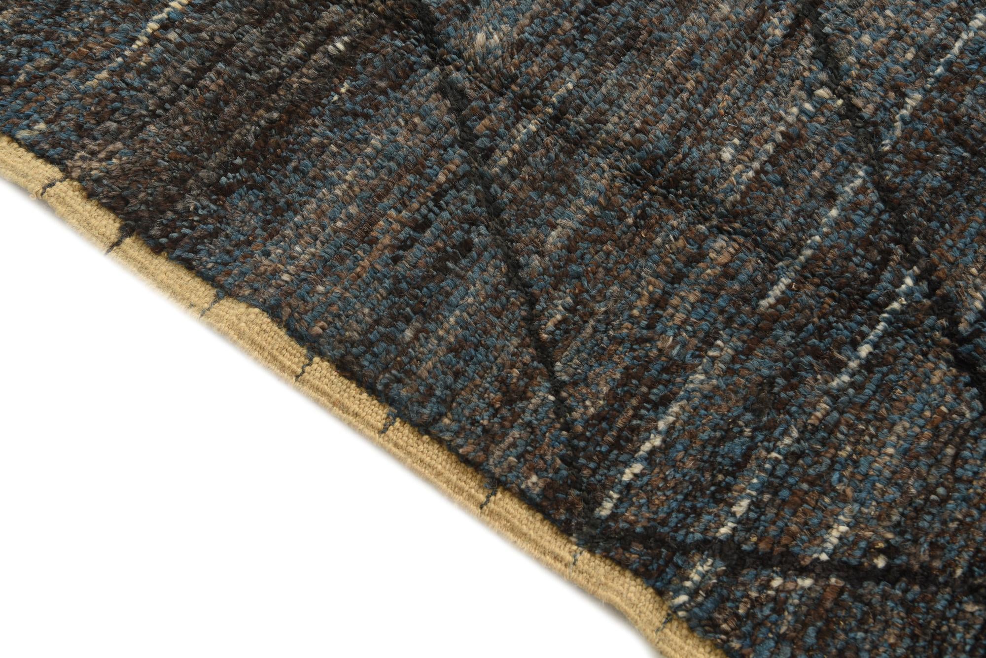 5' x 8' 5 Hand Knotted Moroccan Wool Rug