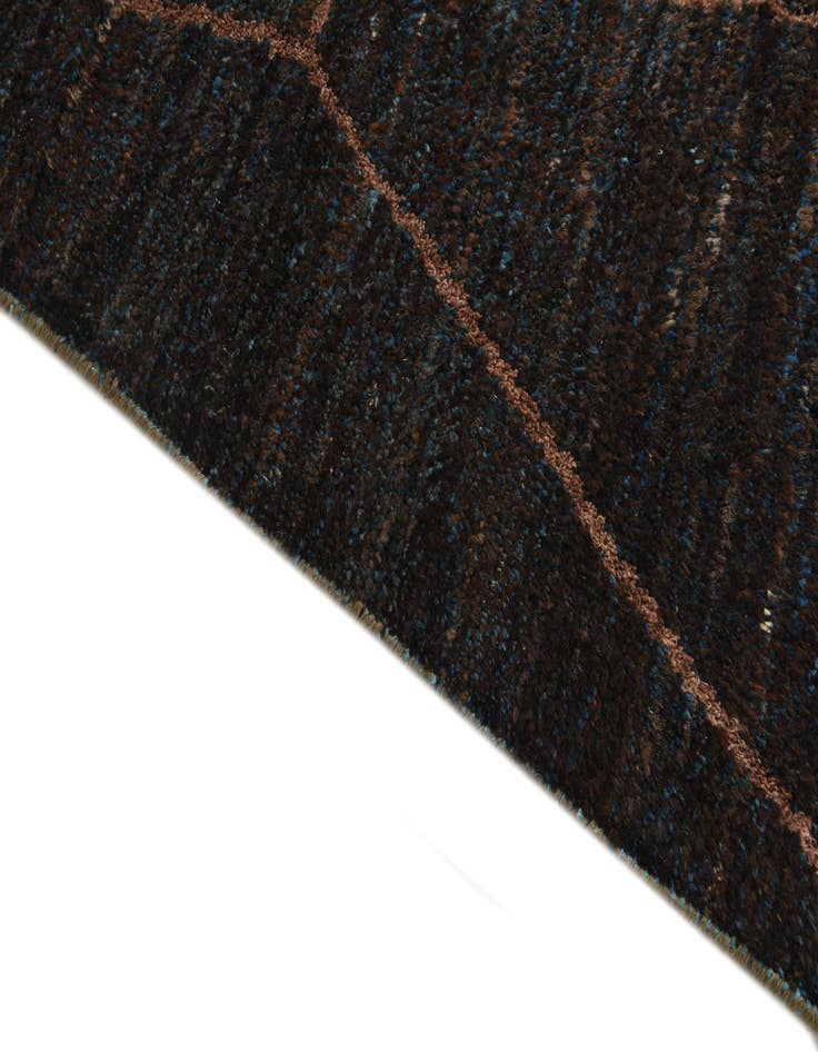 Detail image of 6' x 9' 3  Hand Knotted Moroccan Wool Rug