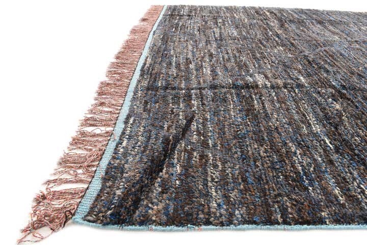 7' 7 x 10' 5 Hand Knotted Moroccan Wool Rug