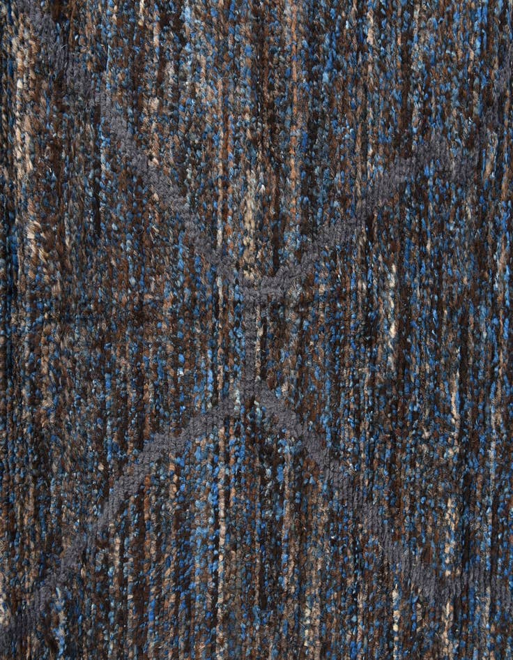 Detail image of 7' 7 x 10' 5  Hand Knotted Moroccan Wool Rug