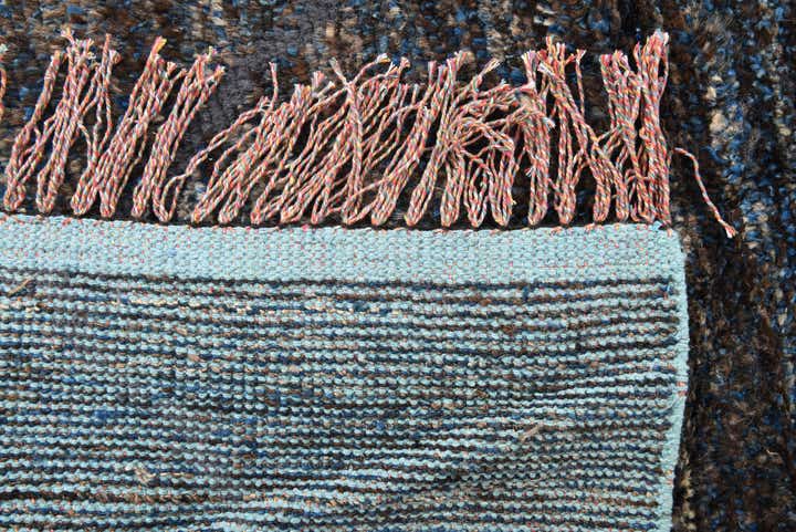 7' 7 x 10' 5 Hand Knotted Moroccan Wool Rug