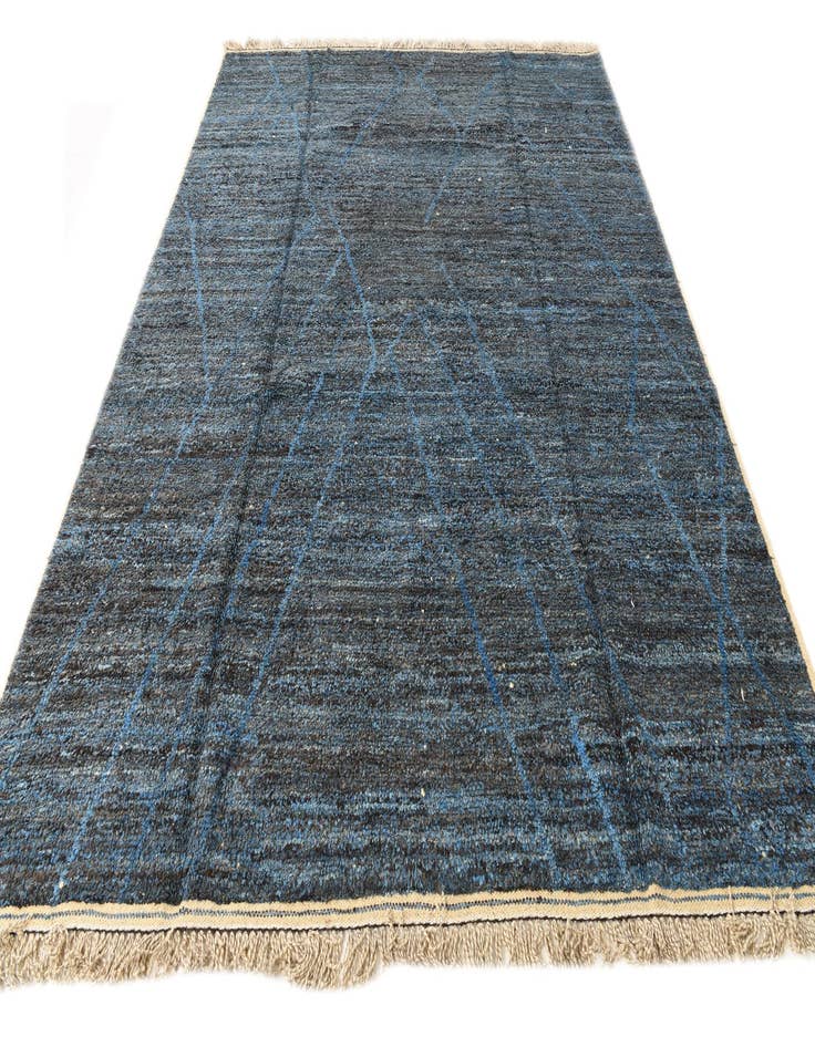 Detail image of 8' 2 x 10' 5  Hand Knotted Moroccan Wool Rug