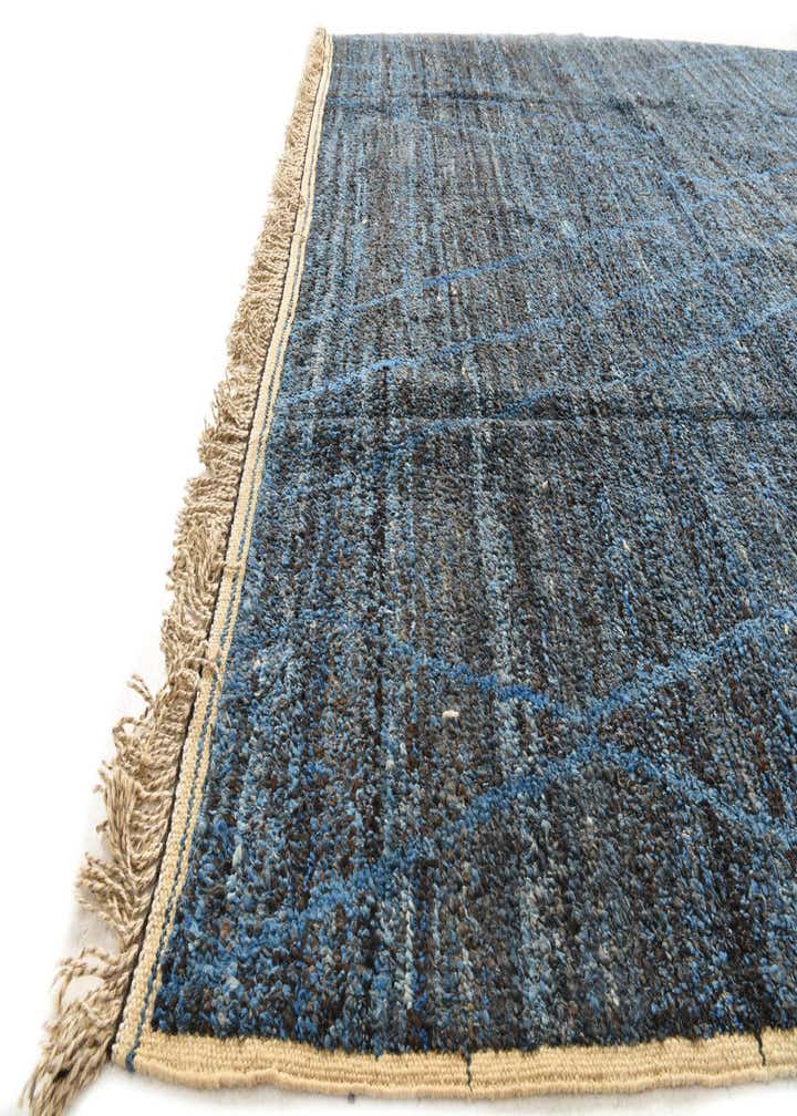 8' 2 x 10' 5 Hand Knotted Moroccan Wool Rug