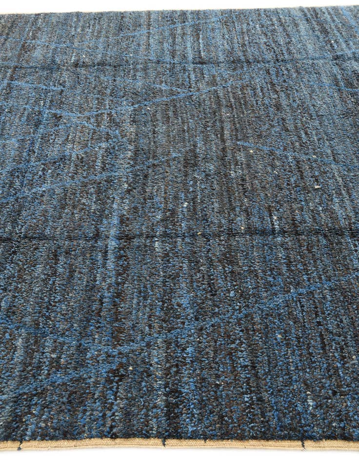 Detail image of 8' 2 x 10' 5 Hand Knotted Moroccan Wool Rug